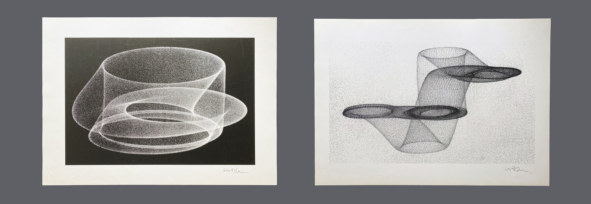Computer Art prints by Herbert W. Franke