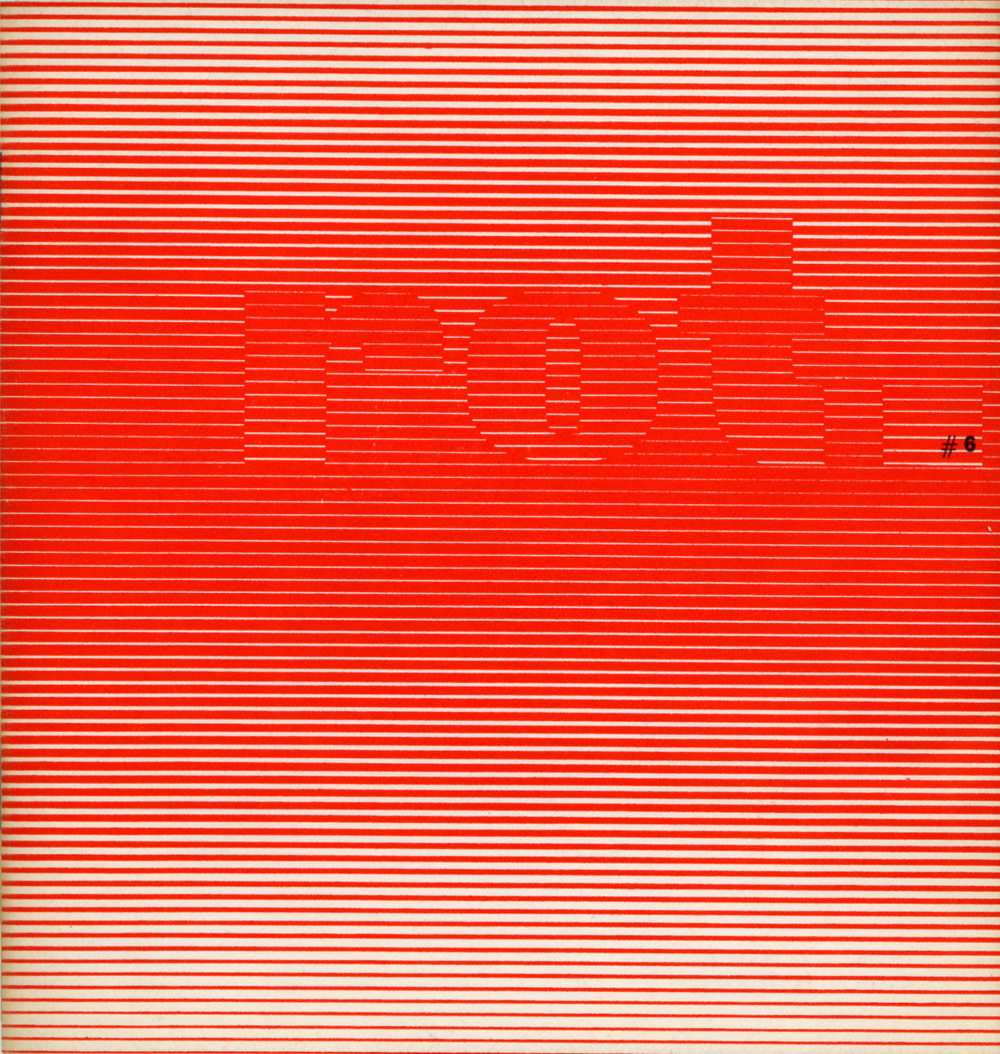 rot #6. max bense: modelle.